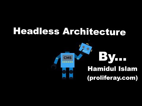 headless drupal architecture